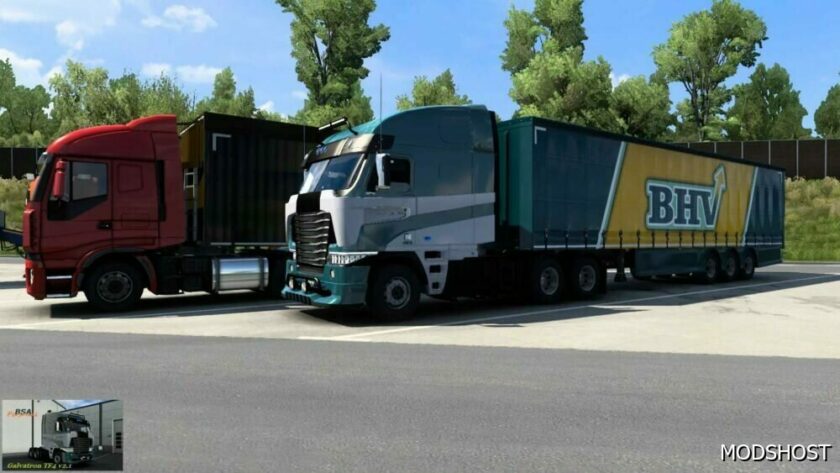 ETS2 Freightliner Truck Mod: Galvatron TF4 (BSA Personal) V2.2 (Featured)