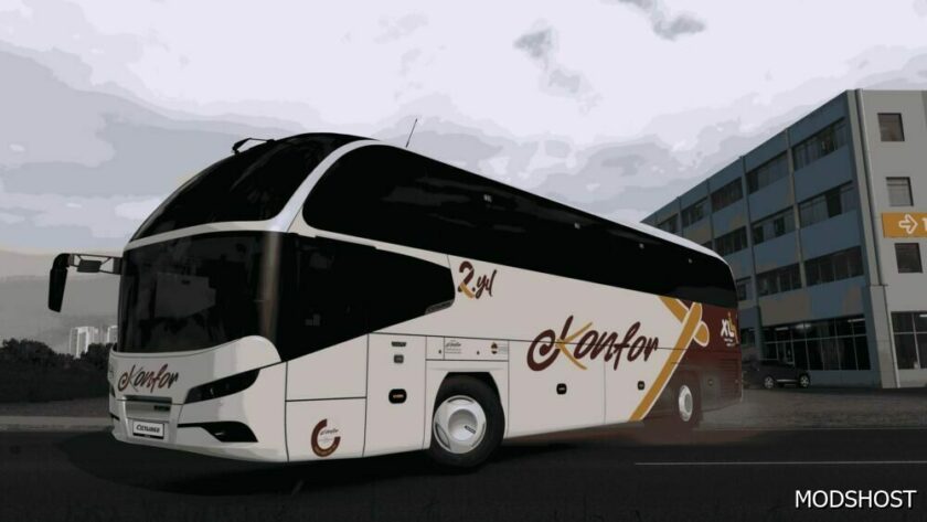 ETS2 Neoplan Mod: Cityliner E6 Konfor Turizm Kurumsal Skin V1 (Featured)