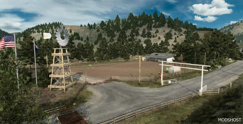 ATS Map Mod: Lake County Cattle Yard Remaster (Colorado) 1.49 (Featured)