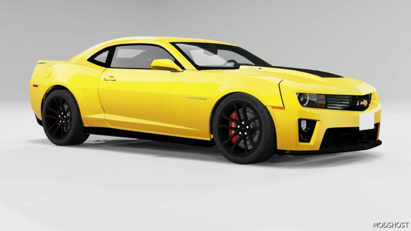 BeamNG Chevrolet Car Mod: Camaro 2009-2018 0.31 (Featured)