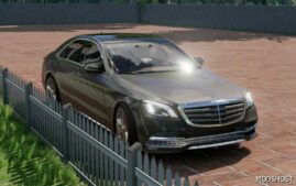 BeamNG Mercedes-Benz Car Mod: S-Class (W222) 0.31 (Featured)