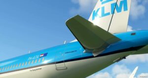 MSFS 2020 A320 Mod: KLM A320 | 10K Livery V1.2 (Image #4)