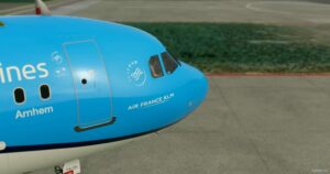 MSFS 2020 A320 Mod: KLM A320 | 10K Livery V1.2 (Image #8)