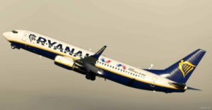 MSFS 2020 737-800 Mod: Ryanair Livery (Mini-Fleet Package 1) – Pmdg 737-800 V2.1 (Image #6)