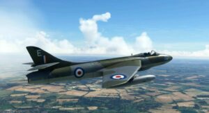 MSFS 2020 Mod: Hawker Hunter Single Seaters Aircraft V1.3 (Image #4)