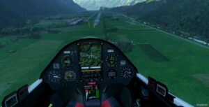 MSFS 2020 Aircraft Mod: AS 33 ME Glider V2.0.2 (Image #2)