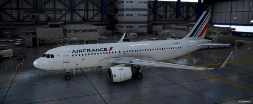 MSFS 2020 A320neo Livery Mod: AIR France (Clean/Dirt) V2.0 (Featured)