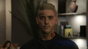 GTA 5 Player Mod: LIL Peep | Add-On PED V1.1 (Image #2)