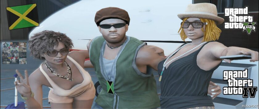 GTA 5 Player Mod: GTA IV Jayvon Simson Add-On PED (Featured)