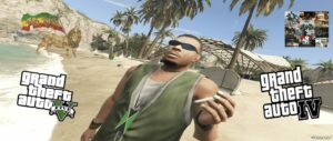 GTA 5 Player Mod: GTA IV Jayvon Simson Add-On PED (Image #4)