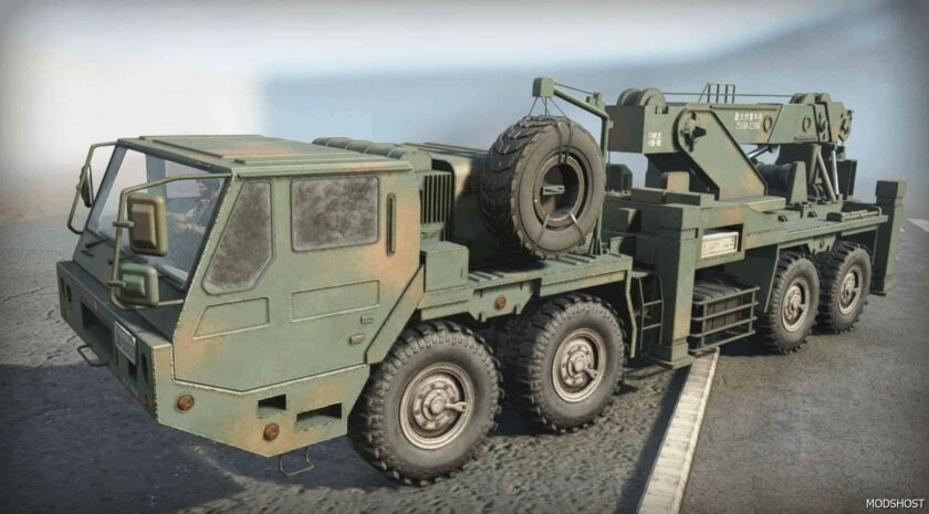 SnowRunner Mod: Z2 Gsdf Heavy Wheeled Recovery Vehicle V0.1.1 (Featured)