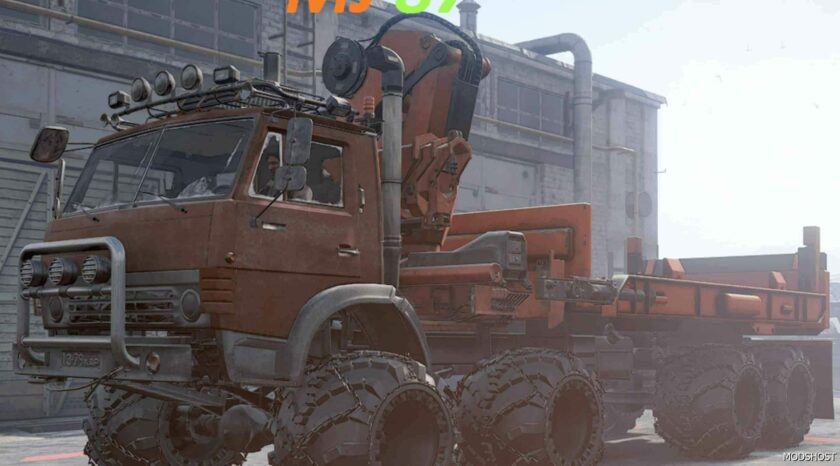 SnowRunner Mod: Kamaz 6350 MJ87 Truck (Featured)