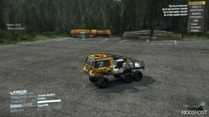 MudRunner Volvo Addon Mod: Laplander C304 (TGB 13) (Featured)