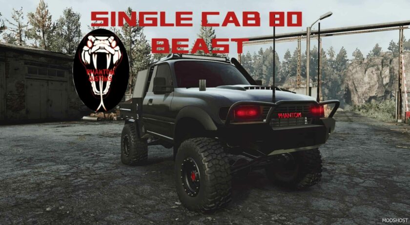 SnowRunner Car Mod: Single CAB 80 Beast (Featured)