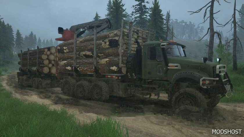 MudRunner Mod: Mack Defense M917 Truck Update 2 (Featured)