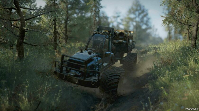 SnowRunner Vehicle Mod: Aramatsu Forester “Walle” by Mrbusses V1.11 (Featured)