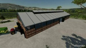 FS22 Placeable Mod: Large Industrial Warehouse 70×25 (Featured)