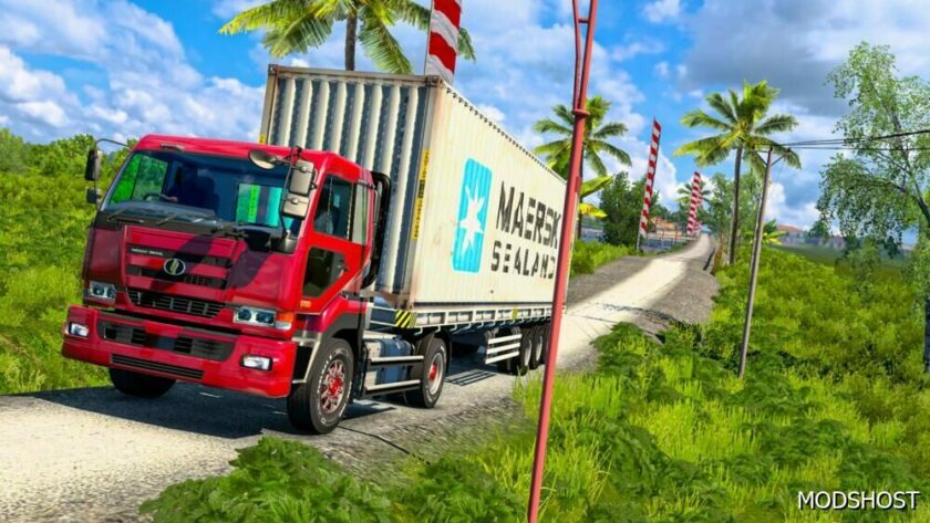 ETS2 Mod: 3 Map Combo (Kalsel V3 + Kalimantan Barat + Adaro Mining) 1.49 (Featured)