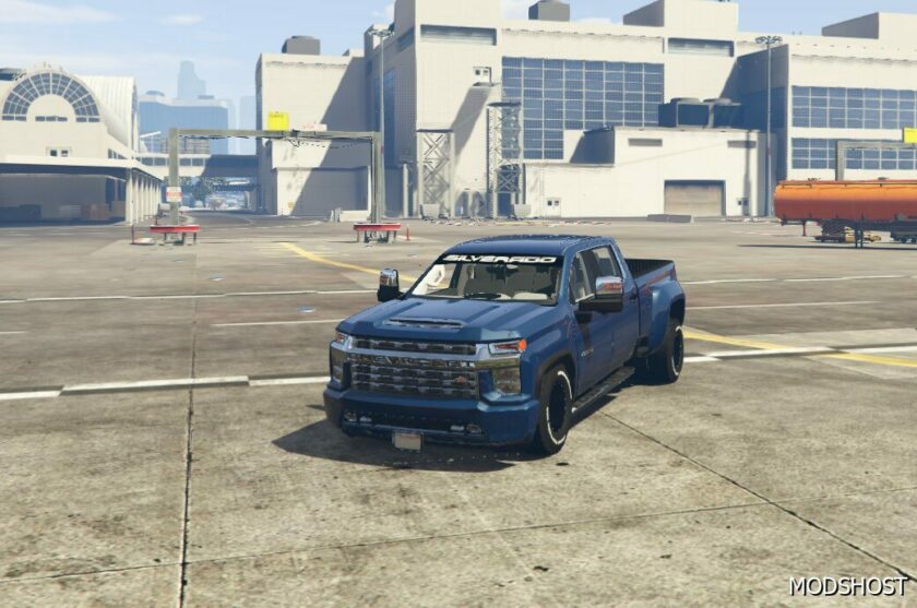 GTA 5 Chevrolet Vehicle Mod: Silverado 2500 HD Dually Custom. Add-On (Featured)