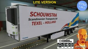 ETS2 Krone Trailer Mod: Cool Liner Schouwstra ETS2 1.49 (Featured)