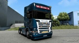 ETS2 Scania Truck Mod: 6 Series R560 Mega Mod V8.0 (Featured)