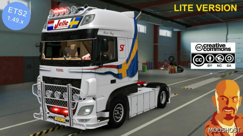 ETS2 DAF Truck Mod: XF Moulin Rouge Schouwstra 1.49 (Featured)