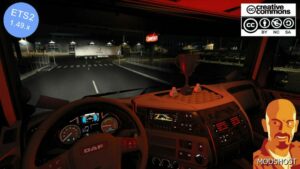 ETS2 DAF Truck Mod: XF Moulin Rouge Schouwstra 1.49 (Image #3)