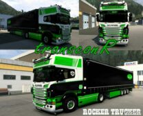 ETS2 Mod: Transconr Bvba Skin Pack (Image #2)