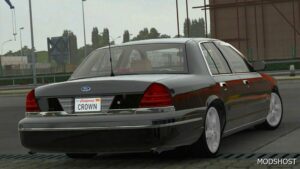 ETS2 Ford Car Mod: Crown Victoria 2012 V5.8 1.49 (Image #3)