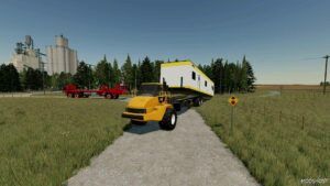 FS22 Caterpillar Forklift Mod: CAT 725A BED Truck (Featured)