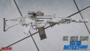 GTA 5 Weapon Mod: ‘HK G36 KA4’ Snow Spray Retexture (Image #3)