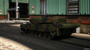 GTA 5 Vehicle Mod: Panzer 87-140 Switzerland Add-On (Image #4)