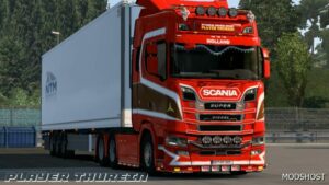 ETS2 Scania Mod: Skin C4 by Player Thurein (Featured)