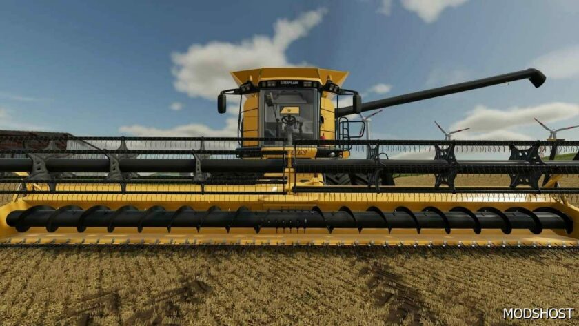 FS22 Caterpillar Combine Mod: CAT Lexion 500 Series V1.0.0.2 (Featured)