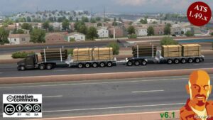 ATS Mod: Arctic LOG Trailers V6.1 1.49 (Image #2)