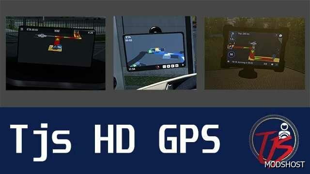 ATS Part Mod: TJS HD GPS V1.1.0 1.49 (Featured)