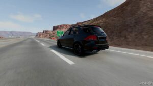 BeamNG Mercedes-Benz Car Mod: GLE W166 V1.3 0.31 (Image #2)