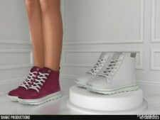 Sims 4 Kid Shoes Mod: Sneakers (Children) – S012411 (Featured)