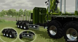 FS22 Implement Mod: Saddletrac Woodshuttles V3.0.1 (Featured)