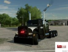 FS22 Peterbilt Truck Mod: RMC Peterbilt 359 Beta (Featured)