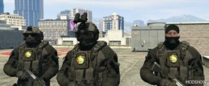 GTA 5 Player Mod: Bulgarian Special Police Forces Sobt-Mvr (Image #2)