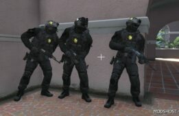 GTA 5 Player Mod: Bulgarian Special Police Forces Sobt-Mvr (Image #3)