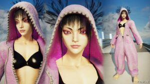 GTA 5 Player Mod: Street Fighter VI – Juri HAN Add-On PED (Featured)