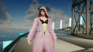 GTA 5 Player Mod: Street Fighter VI – Juri HAN Add-On PED (Image #2)