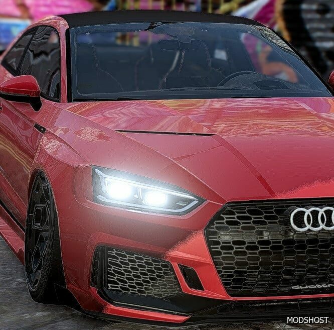 BeamNG Audi Car Mod: RS 5 Modded 0.31 (Featured)