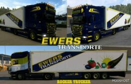 ETS2 Mod: Holger Ewers Transporte Skin Pack (Image #2)