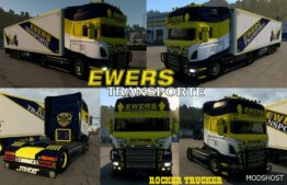 ETS2 Mod: Holger Ewers Transporte Skin Pack (Image #3)