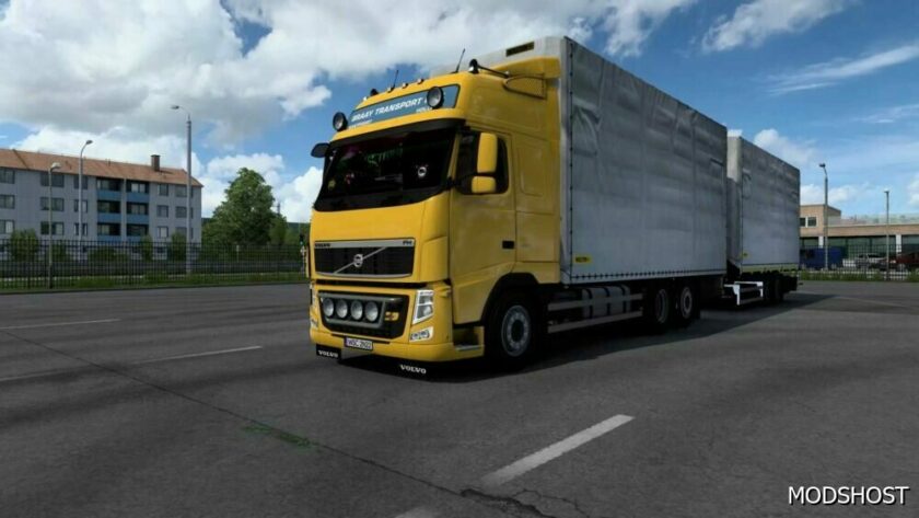 ETS2 Volvo Truck Mod: FH13 460 ES & Wielton Trailer Rework V6.0 (Featured)