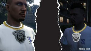 GTA 5 Player Mod: Lost MC Chain for MP Male (Featured)