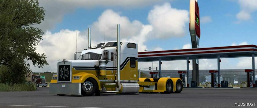 ATS Kenworth Truck Mod: W900 Pinga 1.49 (Featured)